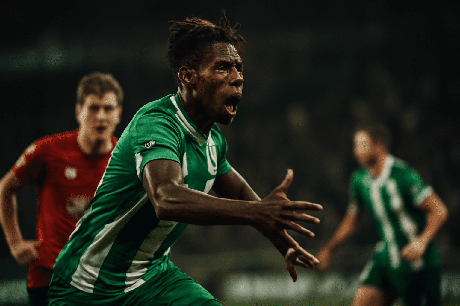 Doumbias reaktion efter första målet i Allsvenskan: pressen