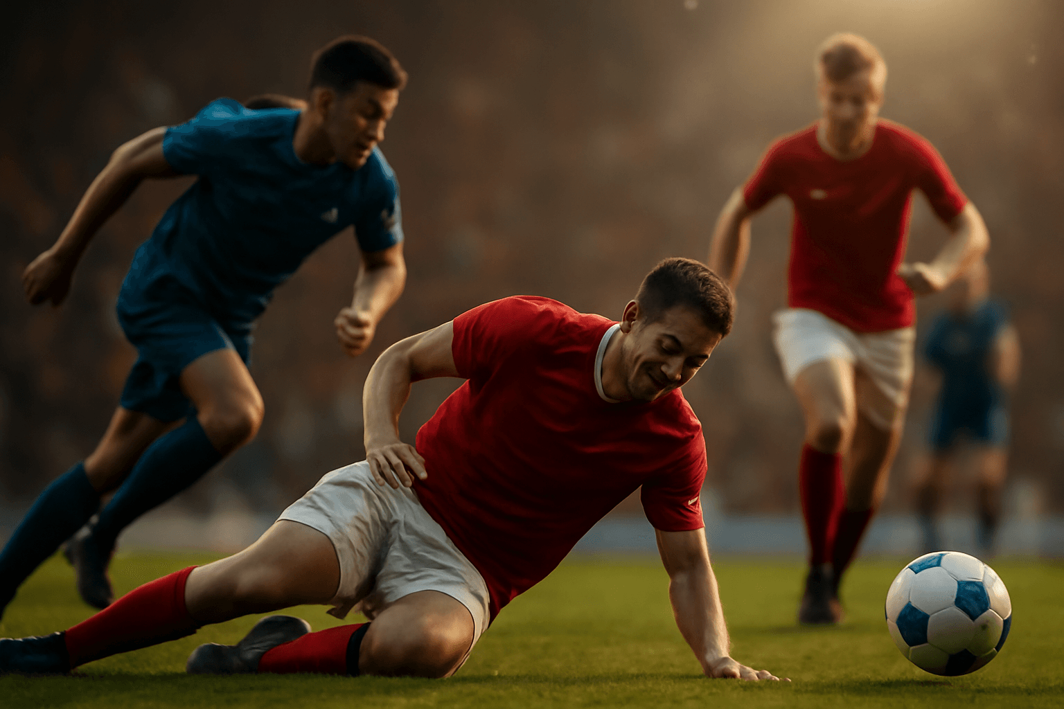 Korsbandsskada tvingar lagets mittfältare bort