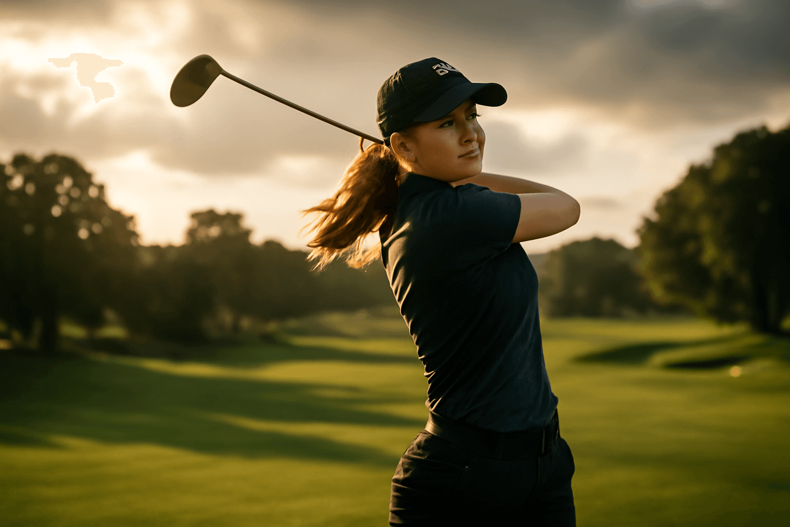 Maja Stark satsade från tee – stark öppning i Los Angeles