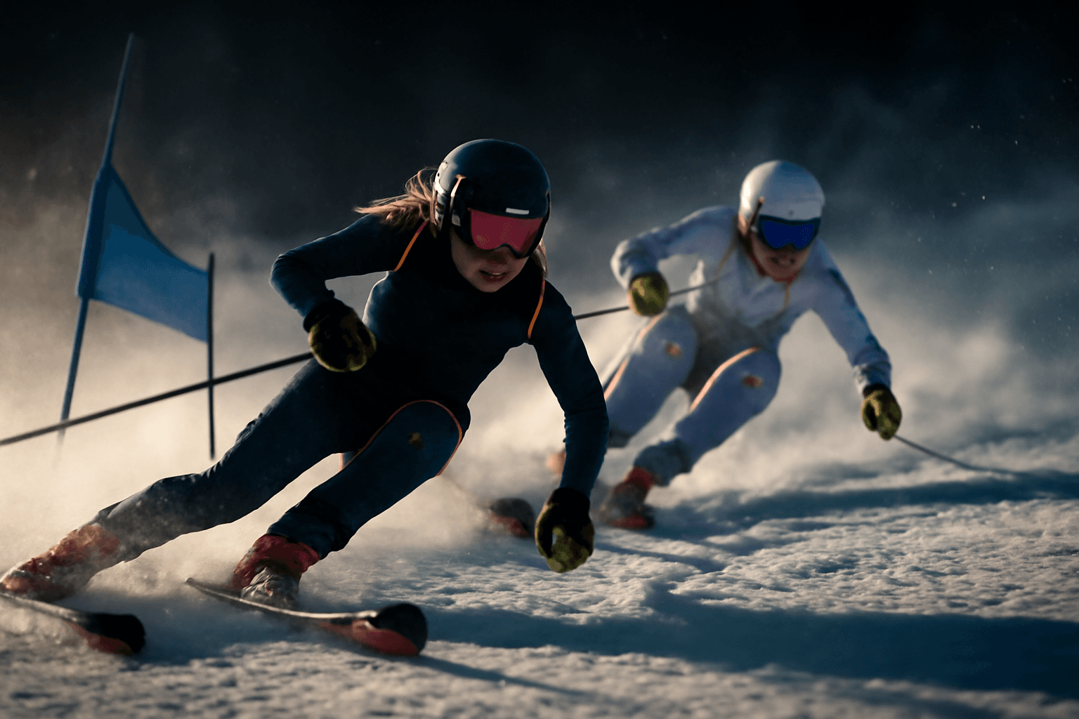 Moa chockade i Klövsjö – Swenn Larsson körde ut i Alpina SM