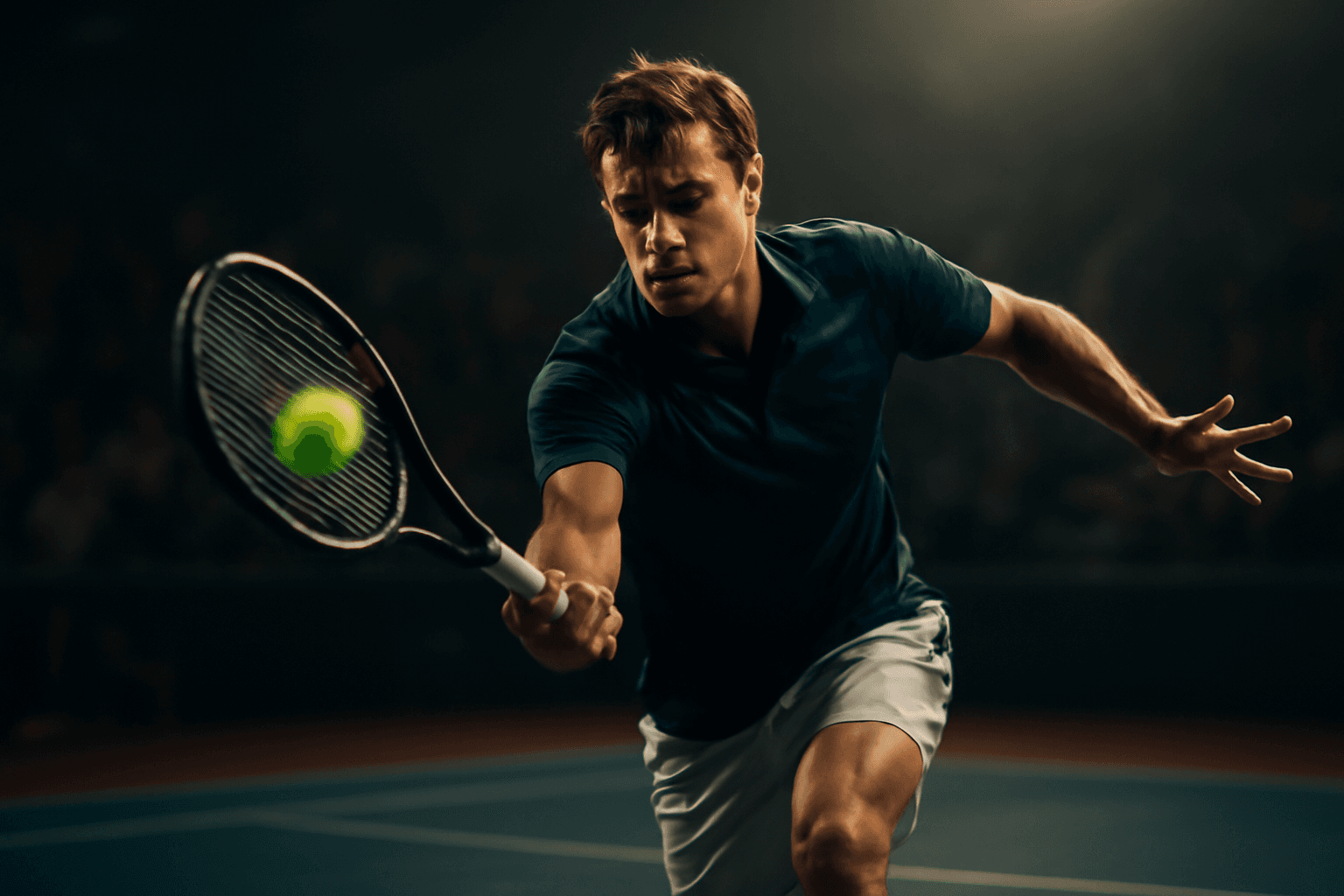 Stor samling i SALK-hallen på Tennisförbundets årsmöte