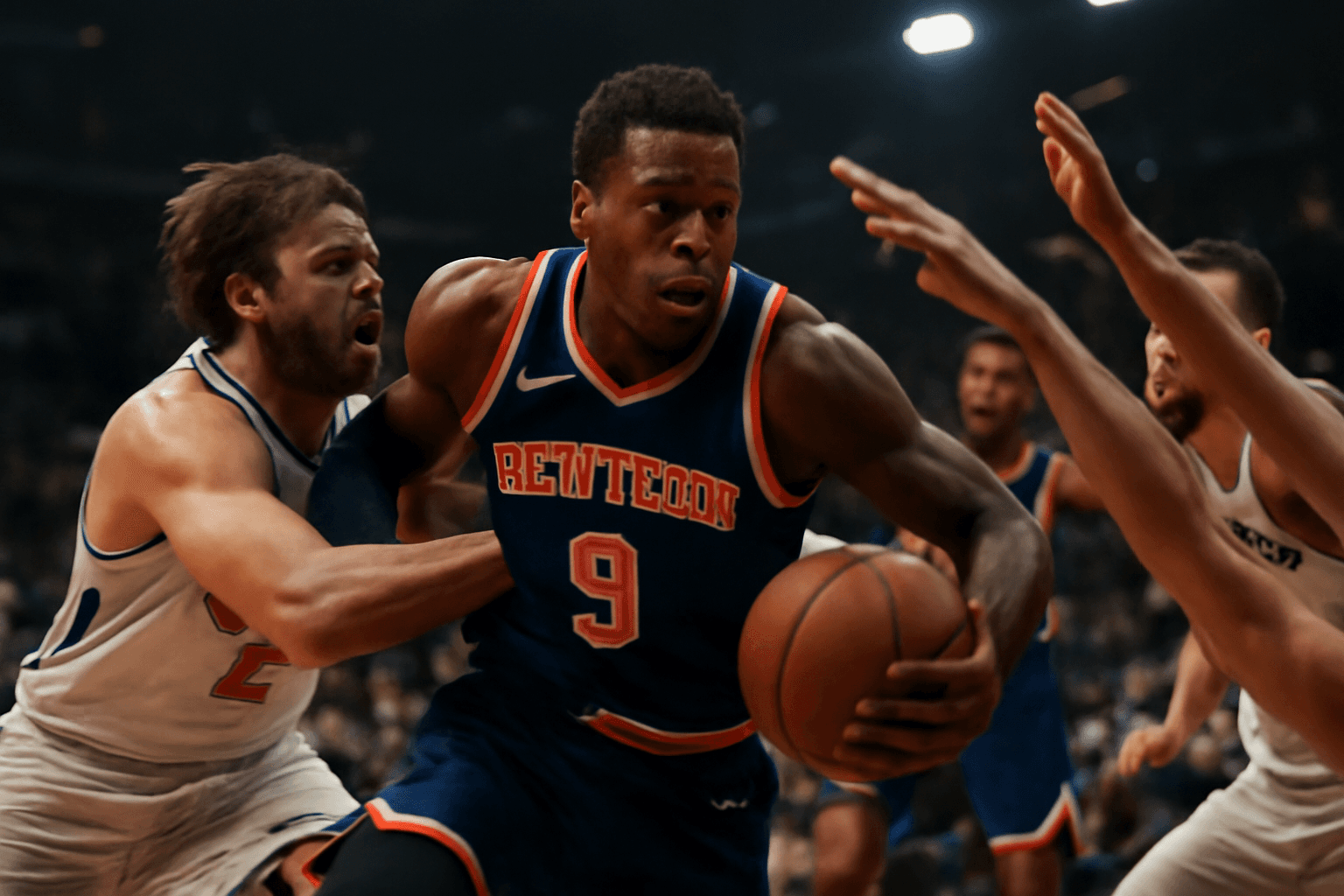 Knicks slog ligarekord – seger överskuggas av bråk