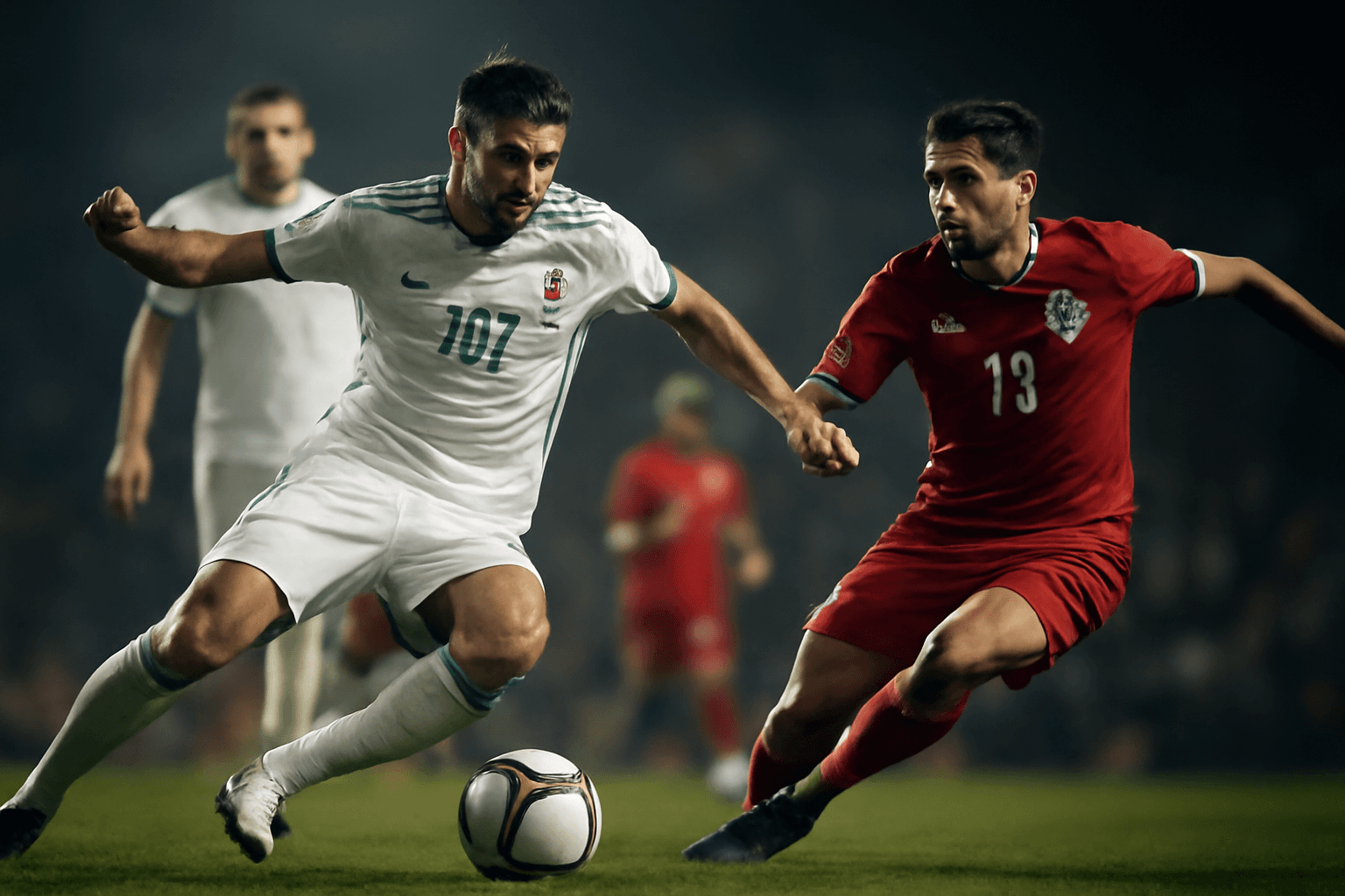 Algeriets sena mål – offside eller otur för Jordanien