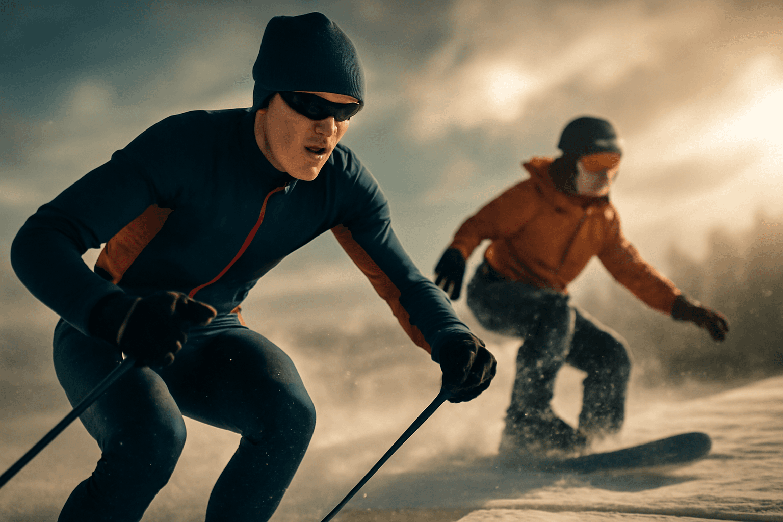 Hjärtat slår för skidor och snowboard – lyfter unga