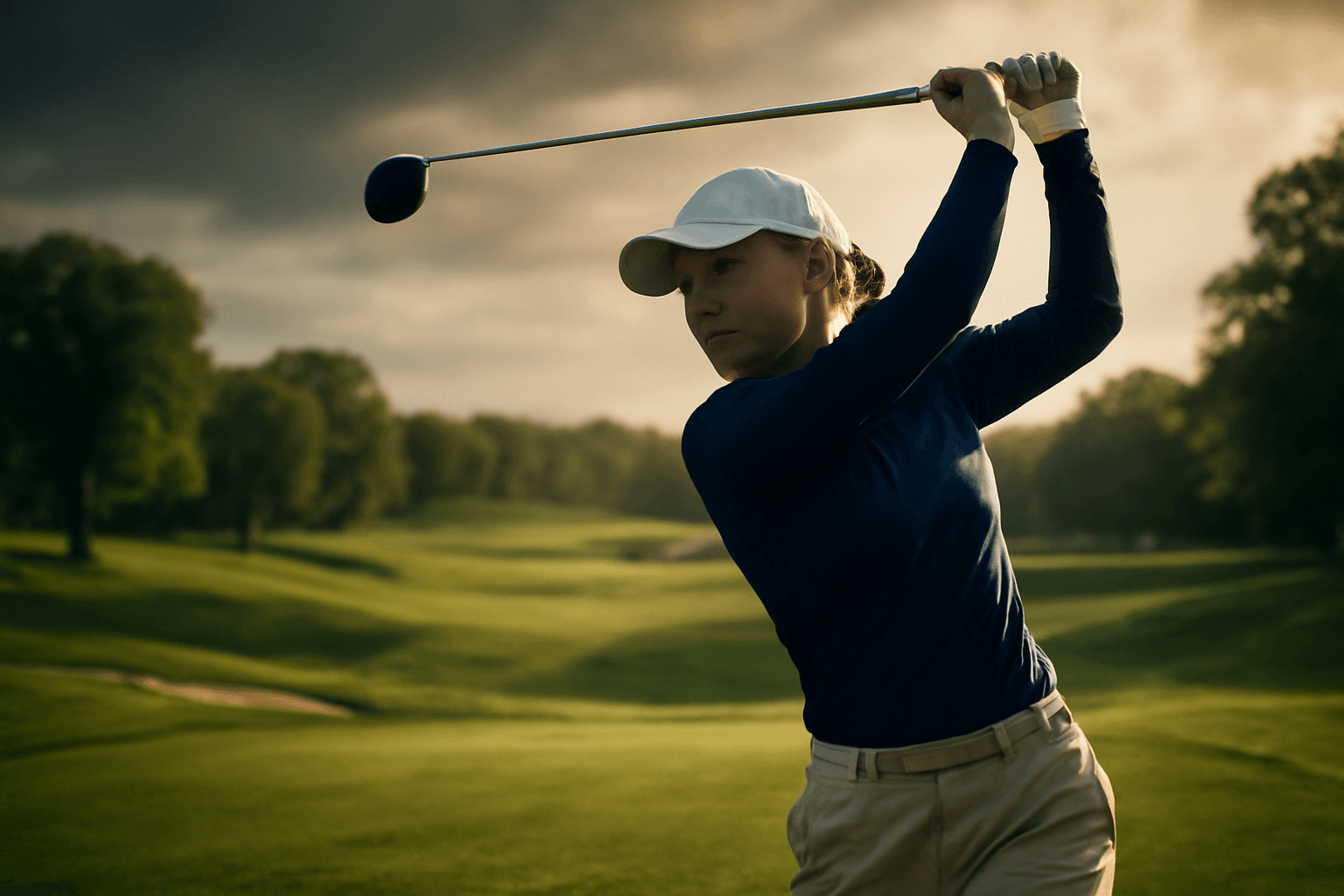 Maja Stark: nio slag sämre på en dag i Hazeltine – dammajor