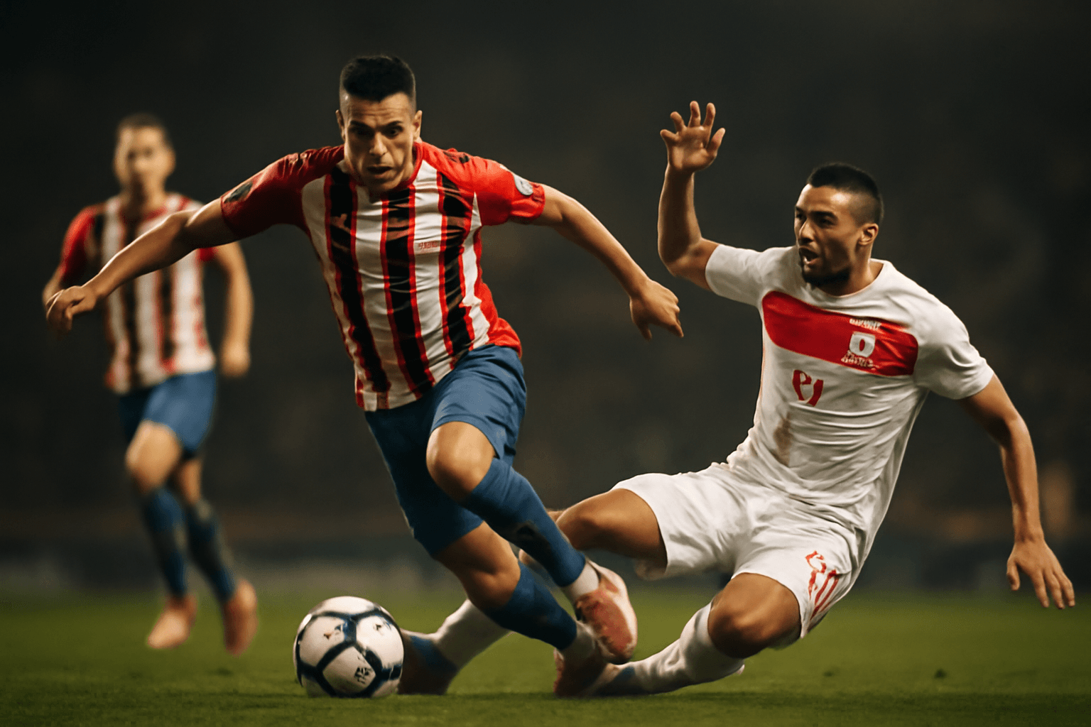 Paraguay höll ut med tio spelare – Turkiet utslaget