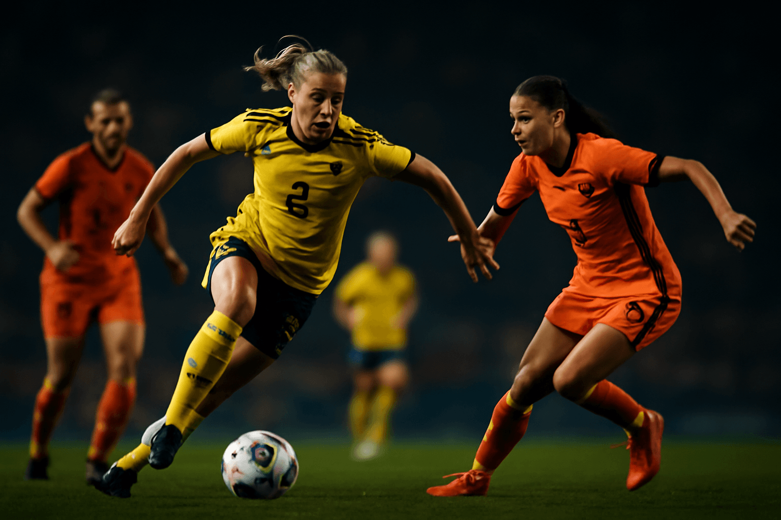 Sverige vann stort – krossades mot Nederländerna i VM