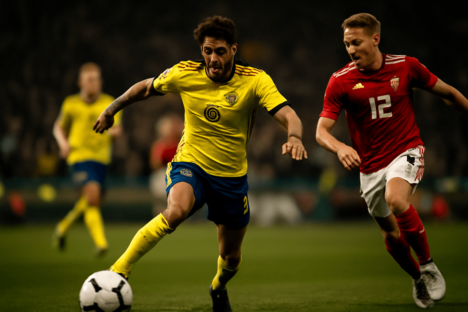 Yasin Ayari briljerade: två mål i VM-öppningen, oväntat