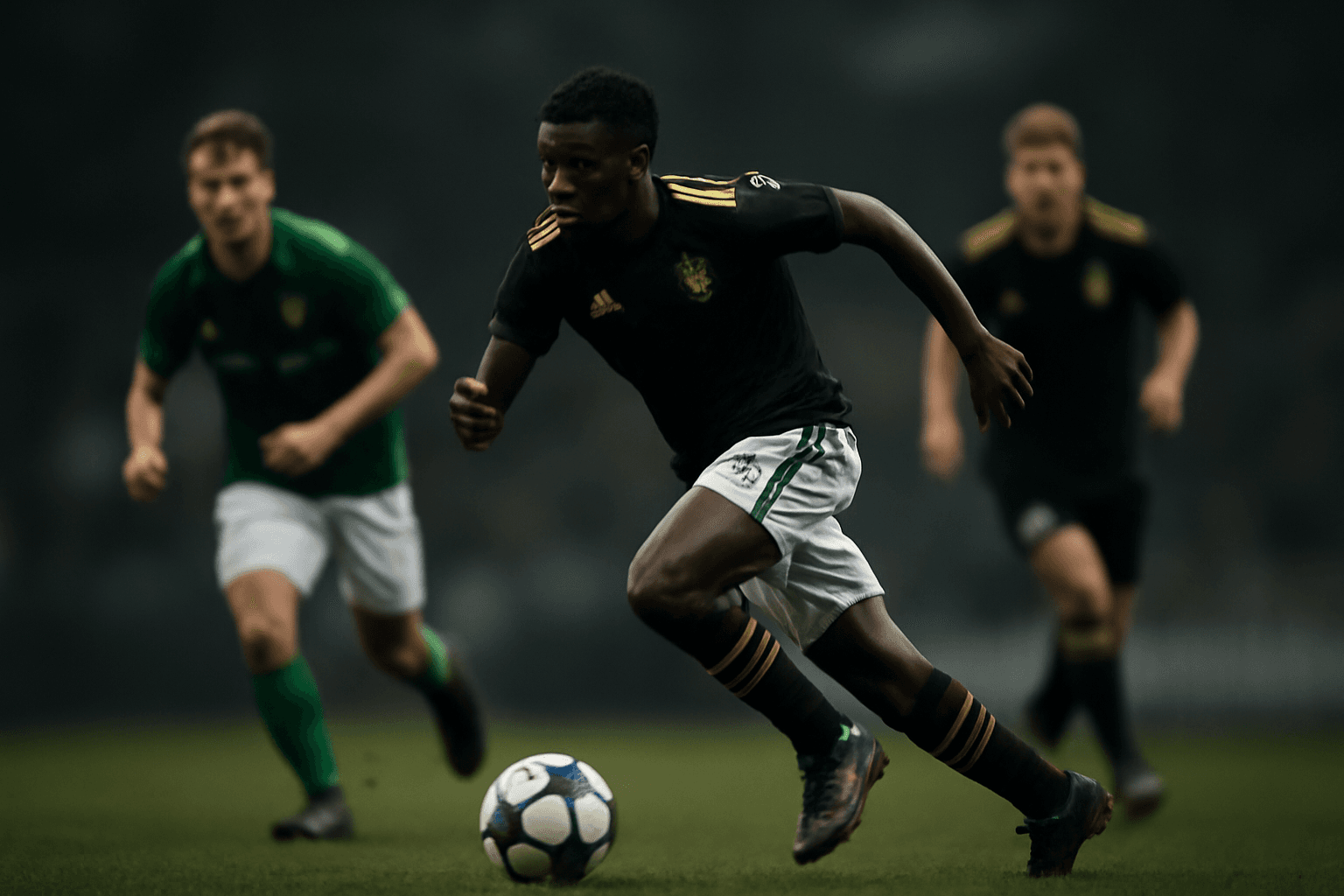 17-årig nigeriansk talang provspelar med AIK i Stockholm