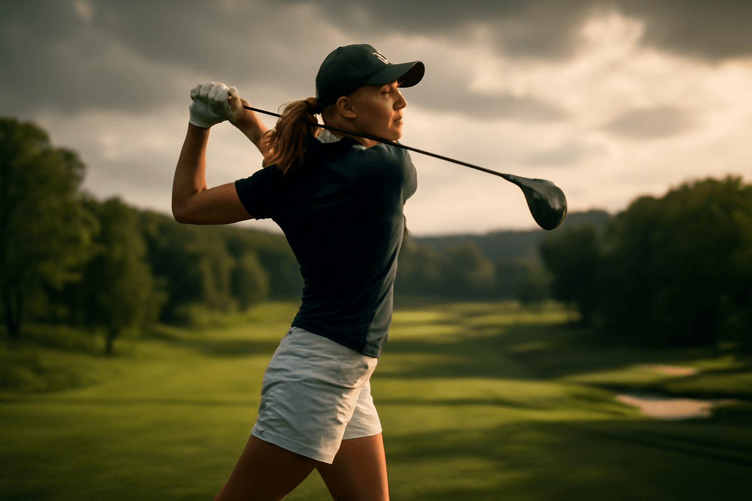 Bogeyfritt 69 för Arwefjäll — rusade upp i Women's Open
