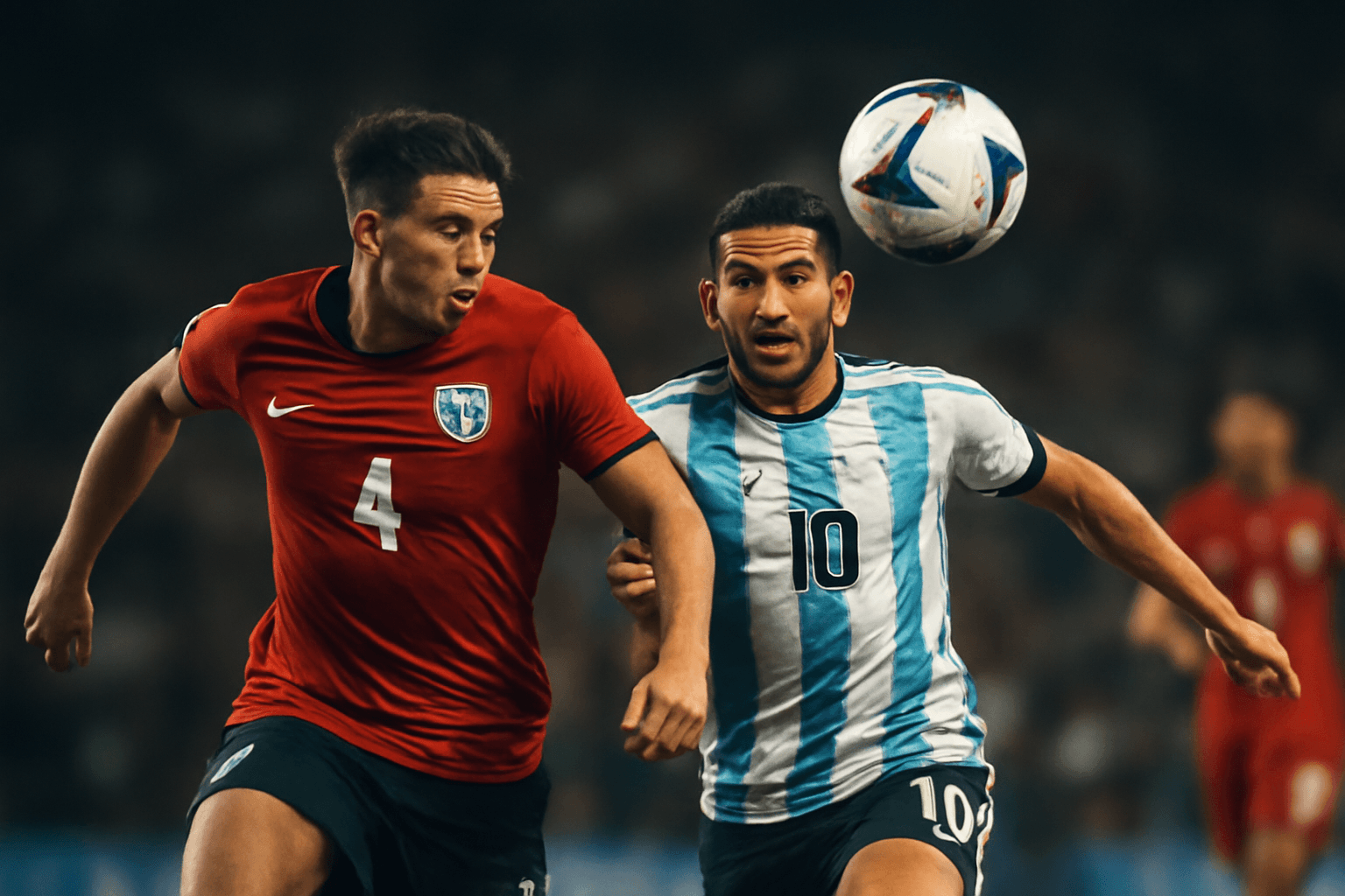 Infekterad semifinal mellan England och Argentina