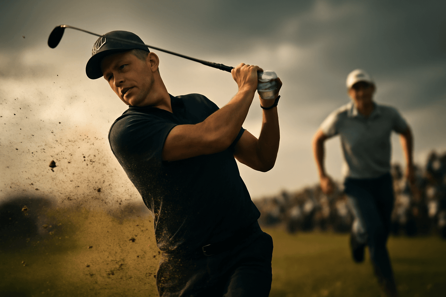 Ludvig Åberg sex slag efter i The Open — trög start