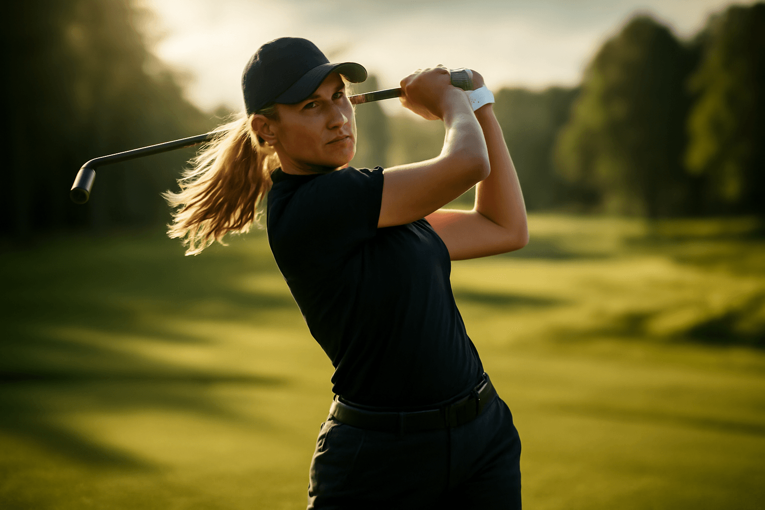 Kajsa Arwefjäll leder med tre slag — 12 under efter 36 hål