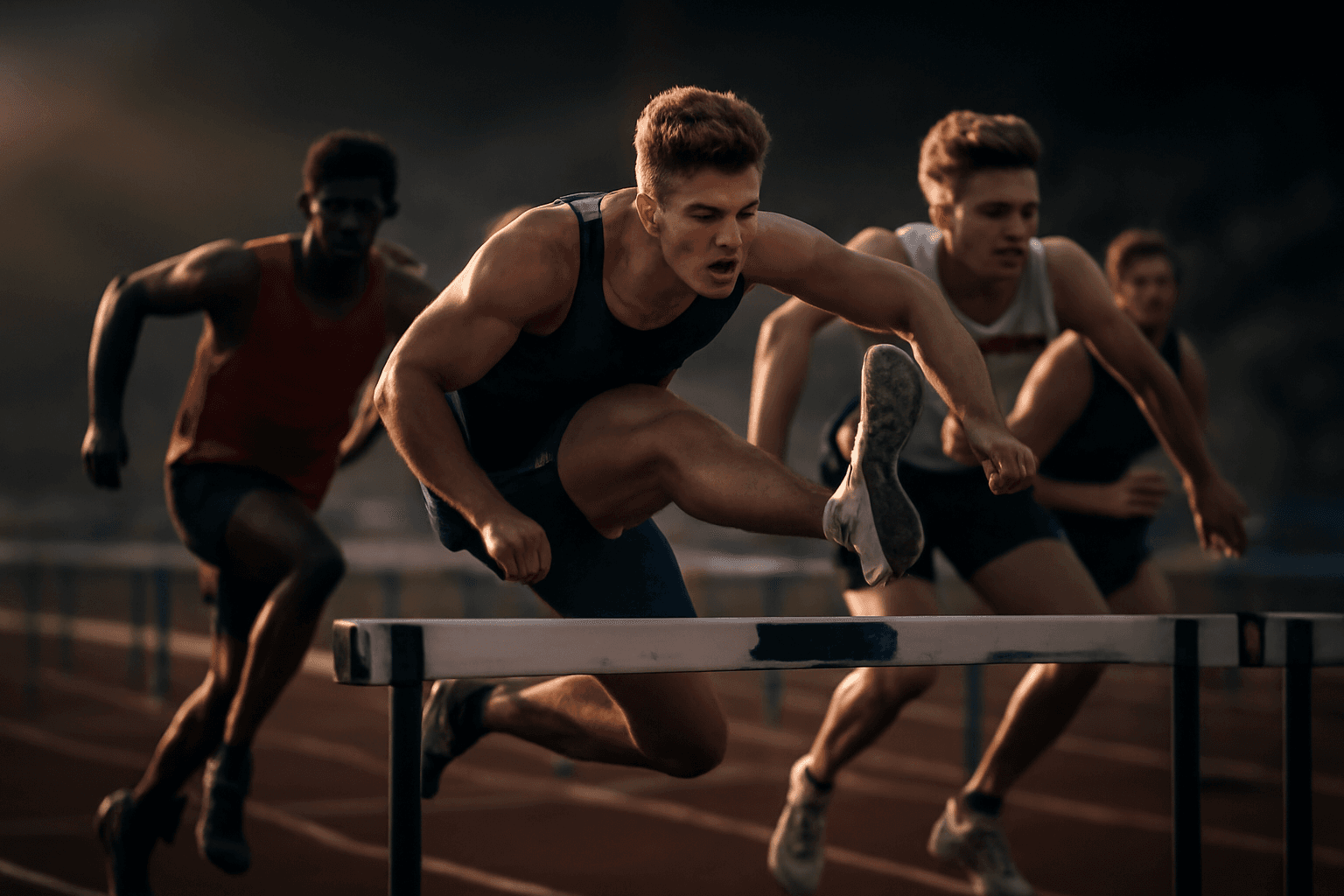 Oskar Edlund blev fyra på 400 m häck – räcker det?