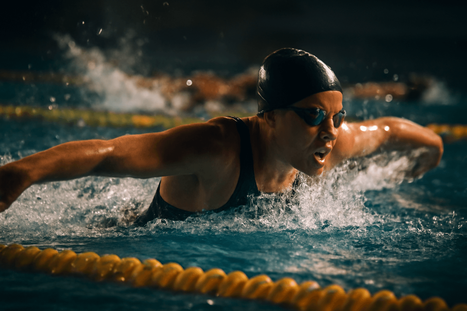 Sarah Sjöström: snabbast på 50 fjäril i comeback nu