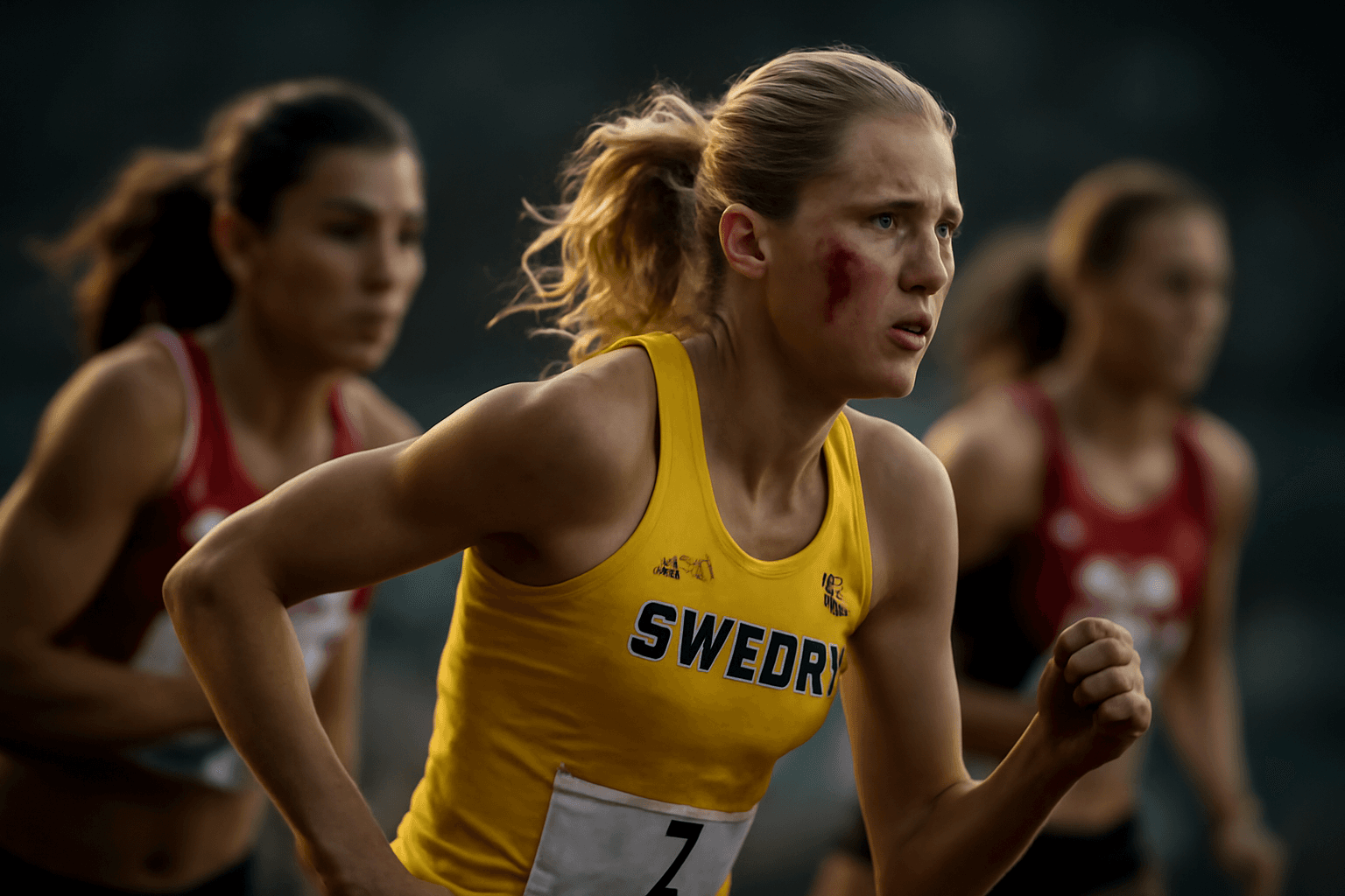 Vera Sjöberg tia i EM 5 000 m – kämpade med blodigt sår